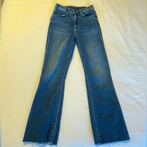 Mother Denim Hustler Fray Jeans 25